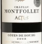 tiquette de Chteau Montfollet - Altus 