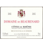 �tiquette de Domaine de Beaurenard - C�tes du Rh�ne - Rouge 