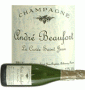 �tiquette de Andr�e Beaufort - Cuv�e Saint Jean