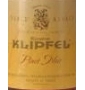 Étiquette de Klipfel - Pinot noir Rouge d'Alsace