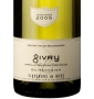 �tiquette de Vignerons de Buxy - Buissonnier - Givry blanc