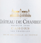 �tiquette de Ch�teau de Chambert - Les Tourelles 