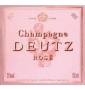 �tiquette de Deutz - Brut Ros�