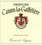 tiquette de Chteau Canon La Gaffelire 