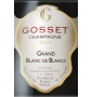 �tiquette de Gosset - Grand Blanc de Blancs