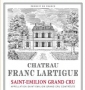 �tiquette de Ch�teau Franc Lartigue 