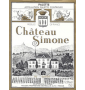 �tiquette de Ch�teau Simone - Blanc 