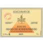 �tiquette de Dopff au moulin - Riesling - Schoenenbourg de Riquewihr