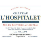 tiquette de Chteau l' Hospitalet - La Clape - Rouge 