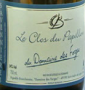 �tiquette de Domaine des Forges - Le Clos du Papillon 