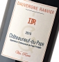 Étiquette de Dauvergne Ranvier - Châteauneuf du Pape -  vin rare