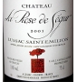 �tiquette de Ch�teau la Rose de S�gur 