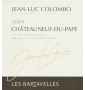 �tiquette de Jean-Luc Colombo - Les Bartavelles