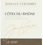 �tiquette de Jean-Luc Colombo - Le Vent