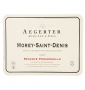�tiquette de Aegerter - Morey Saint Denis