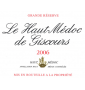 �tiquette de Le Haut-M�doc de Giscours