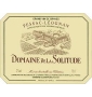 �tiquette de Domaine de la Solitude - Pessac-L�ognan - Blanc 
