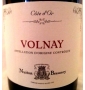 �tiquette de Nuiton Beaunoy - Volnay