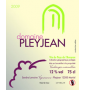 �tiquette de Domaine Pleyjean - Rouge 
