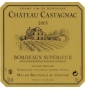 �tiquette de Ch�teau Castagnac - Bordeaux sup�rieur 