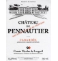 �tiquette de Ch�teau de Pennautier - Rouge 