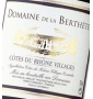 �tiquette de Domaine de la Berth�te rouge 