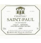 �tiquette de Ch�teau Saint Paul 