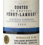 �tiquette de Costes du Ch�teau F�ret-Lambert