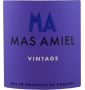�tiquette de Mas Amiel  - Vintage - Rouge 