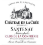 �tiquette de Ch�teau de la Cr�e - Clos de la Confr�rie - Monopole 