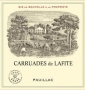 �tiquette de Carruades de Lafite