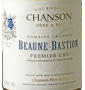 �tiquette de Chanson P�re et Fils - Beaune-Bastion - Blanc