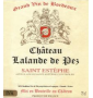 �tiquette de Ch�teau Lalande de Pez 