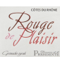 �tiquette de Domaine de la Pr�sidente - Rouge de Plaisir 