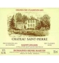 �tiquette de Ch�teau Saint Pierre - Saint Julien cru class� 