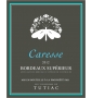 �tiquette de Les Vignerons de Tutiac - Caresse