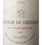 �tiquette de Ch�teau le  Chatelet  