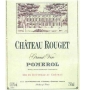 �tiquette de Ch�teau Rouget 
