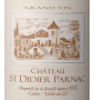 Étiquette de Château Saint Didier Parnac 