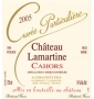 tiquette de Chteau Lamartine - Cuve Particulire 
