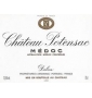 �tiquette de Ch�teau Potensac 