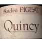 �tiquette de Andr� Pigeat - Quincy