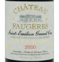Étiquette de Château Faugères 
