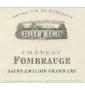 �tiquette de Ch�teau Fombrauge - Saint-�milion grand cru 