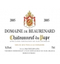 �tiquette de Domaine de Beaurenard - Ch�teauneuf-du-Pape - Rouge 