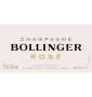 �tiquette de Bollinger - Ros�