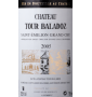�tiquette de Ch�teau Tour Baladoz 