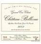 �tiquette de Ch�teau Bellevue - Saint-�milion grand cru class� 