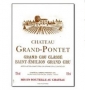 �tiquette de Ch�teau Grand Pontet 
