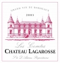 �tiquette de Ch�teau Lagarosse - Les Comtes 